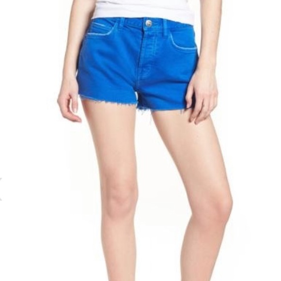 Current/Elliott The Boyfriend Cutoff Denim Shorts